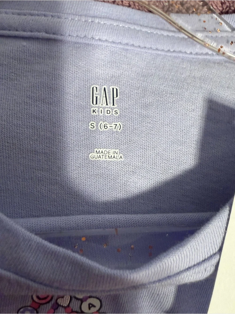 GAP Light Blue Long-Sleeve Tee Star
